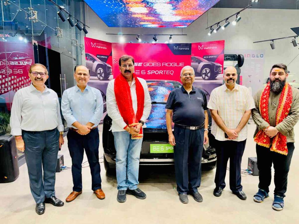 Mahindra BE 6 SPORTEQ electric SUV launch in Jammu